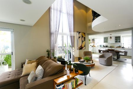 Sala de apartamento à venda com 2 quartos, 162m² em Paraíso do Morumbi, São Paulo