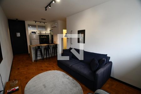 Sala de apartamento à venda com 1 quarto, 50m² em Centro, Campinas