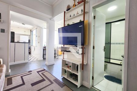 Sala de apartamento à venda com 2 quartos, 60m² em Glória, Rio de Janeiro