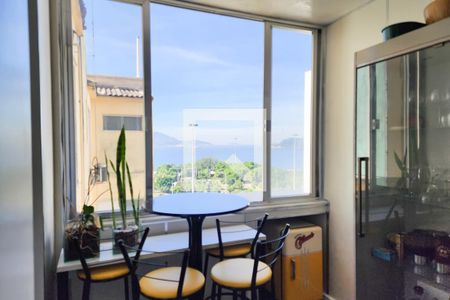 Sala de apartamento à venda com 2 quartos, 60m² em Glória, Rio de Janeiro