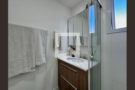 Banheiro Suíte 1 de apartamento à venda com 2 quartos, 83m² em Santo Amaro, São Paulo