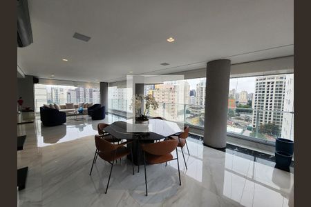 Varanda da Sala de apartamento à venda com 3 quartos, 278m² em Indianópolis, São Paulo