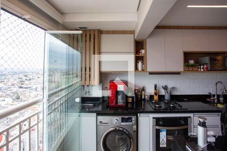 Sacada/Sala de apartamento à venda com 2 quartos, 51m² em Centro, Diadema