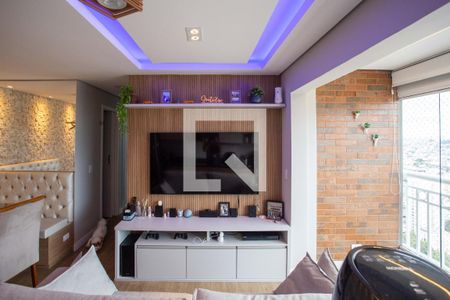 Sala de apartamento à venda com 2 quartos, 51m² em Centro, Diadema