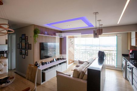 Sala de apartamento à venda com 2 quartos, 51m² em Centro, Diadema