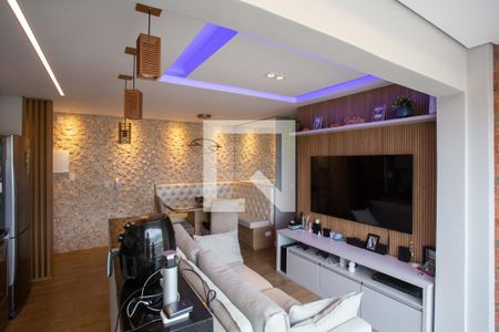 Sala de apartamento à venda com 2 quartos, 51m² em Centro, Diadema