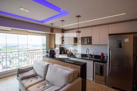 Sala de apartamento à venda com 2 quartos, 51m² em Centro, Diadema