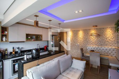 Sala de apartamento à venda com 2 quartos, 51m² em Centro, Diadema