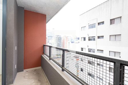 Varanda de kitnet/studio à venda com 1 quarto, 24m² em Consolação, São Paulo