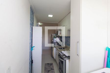 Cozinha e Área de Serviço de apartamento à venda com 2 quartos, 53m² em Vila Rosa, Novo Hamburgo
