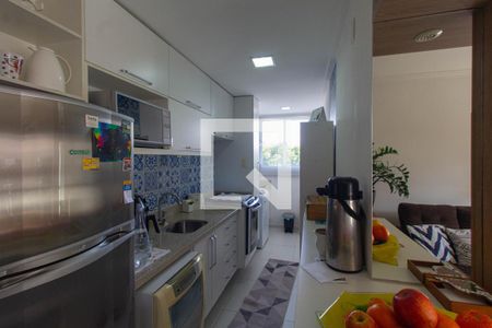 Cozinha e Área de Serviço de apartamento à venda com 2 quartos, 53m² em Vila Rosa, Novo Hamburgo