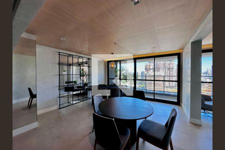 Área comum de kitnet/studio para alugar com 1 quarto, 29m² em Jardim das Acacias, São Paulo