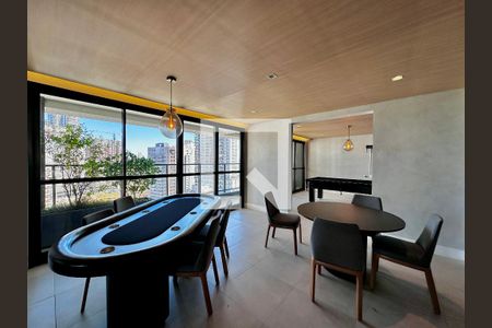 Área comum de kitnet/studio para alugar com 1 quarto, 29m² em Jardim das Acacias, São Paulo
