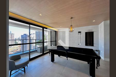 Área comum de kitnet/studio para alugar com 1 quarto, 29m² em Jardim das Acacias, São Paulo