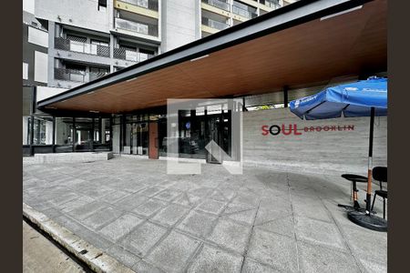 Fachada de kitnet/studio para alugar com 1 quarto, 29m² em Jardim das Acacias, São Paulo
