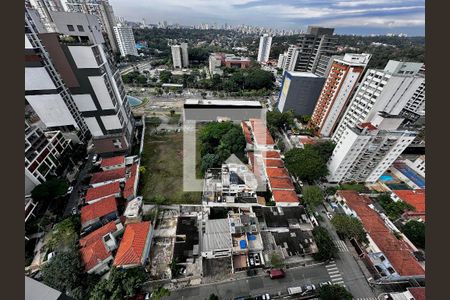 Vista de kitnet/studio para alugar com 1 quarto, 29m² em Jardim das Acacias, São Paulo