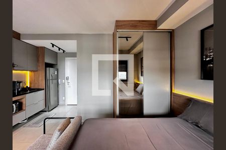 Studio de kitnet/studio para alugar com 1 quarto, 29m² em Jardim das Acacias, São Paulo