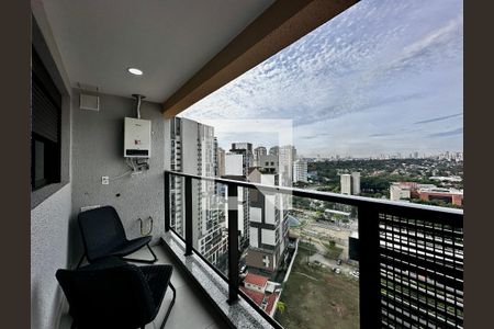 Sacada de kitnet/studio para alugar com 1 quarto, 29m² em Jardim das Acacias, São Paulo