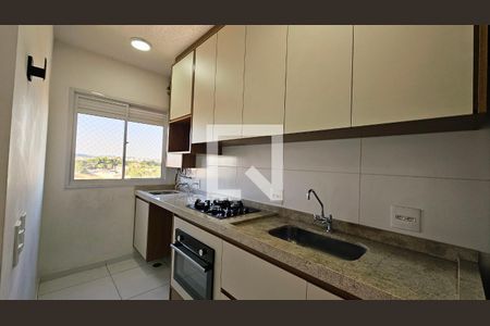 Sala/Cozinha de apartamento para alugar com 2 quartos, 48m² em Vila Nambi, Jundiaí