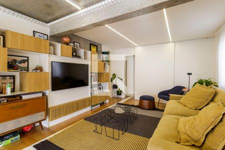 Sala de apartamento para alugar com 3 quartos, 170m² em Moema, São Paulo