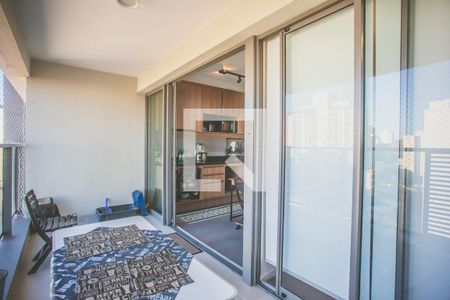 Varanda de apartamento para alugar com 1 quarto, 37m² em Vila Monte Alegre, São Paulo