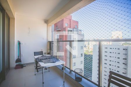 Varanda de apartamento para alugar com 1 quarto, 37m² em Vila Monte Alegre, São Paulo