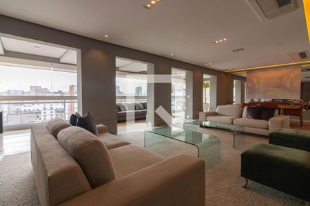 Sala de apartamento à venda com 4 quartos, 275m² em Indianópolis, São Paulo