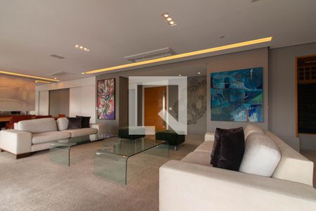 Sala de apartamento à venda com 4 quartos, 275m² em Indianópolis, São Paulo