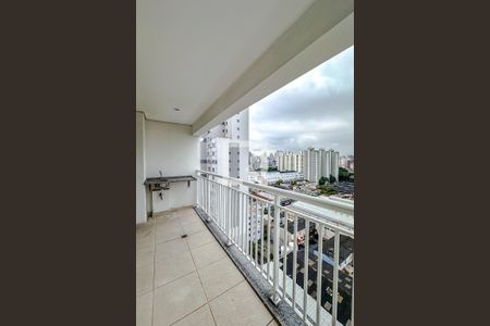 Varanda da Sala de apartamento para alugar com 2 quartos, 66m² em Brás, São Paulo