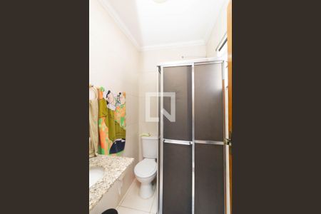 Banheiro da Suíte 2 de casa de condomínio à venda com 2 quartos, 70m² em Vila Campanela, São Paulo