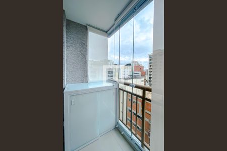 Varanda da sala de apartamento à venda com 2 quartos, 40m² em Perdizes, São Paulo