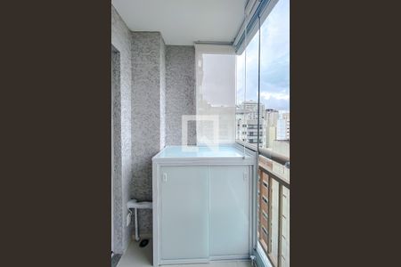 Varanda da sala de apartamento à venda com 2 quartos, 40m² em Perdizes, São Paulo