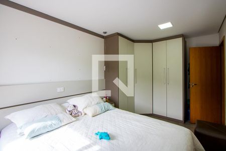 suíte 1 de apartamento à venda com 3 quartos, 72m² em Jardim, Santo André