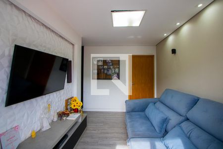Sala de apartamento à venda com 3 quartos, 72m² em Jardim, Santo André