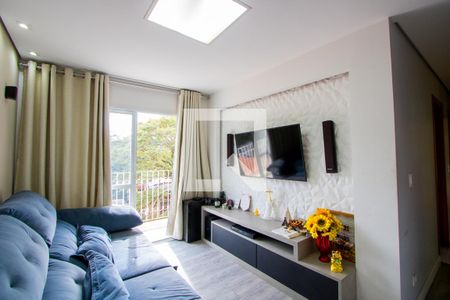 Sala de apartamento à venda com 3 quartos, 72m² em Jardim, Santo André