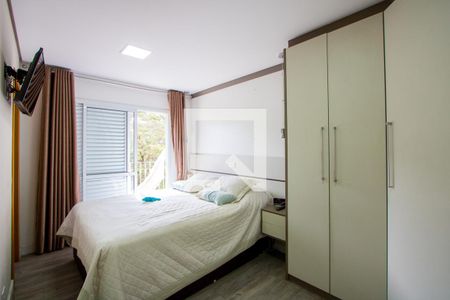 suíte 1 de apartamento à venda com 3 quartos, 72m² em Jardim, Santo André