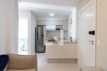 Sala - Cozinha de apartamento para alugar com 1 quarto, 26m² em Vila Butantã, São Paulo