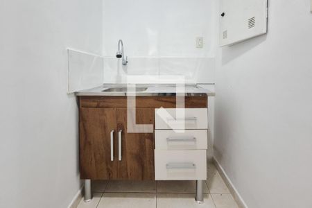 Cozinha - Armários de apartamento para alugar com 1 quarto, 40m² em Jardim Chácara Inglesa, São Bernardo do Campo