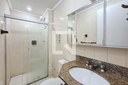 Banheiro Suíte de apartamento para alugar com 1 quarto, 40m² em Centro, São Bernardo do Campo