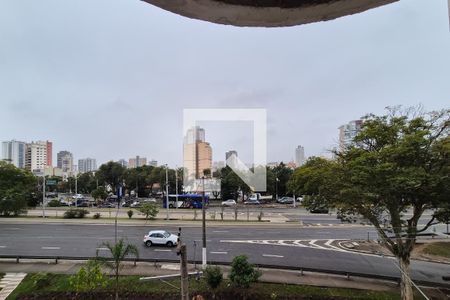 Varanda da suite - vista de apartamento para alugar com 1 quarto, 40m² em Jardim Chácara Inglesa, São Bernardo do Campo