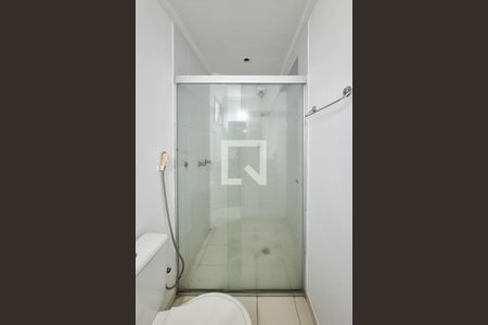 Banheiro da Suíte de apartamento para alugar com 1 quarto, 39m² em Jardim Chácara Inglesa, São Bernardo do Campo