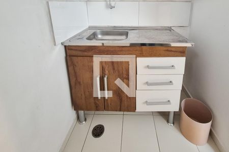 Cozinha  de apartamento para alugar com 1 quarto, 39m² em Jardim Chácara Inglesa, São Bernardo do Campo
