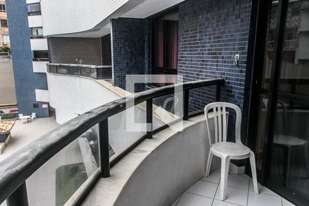Varanda da Sala de apartamento para alugar com 1 quarto, 55m² em Costa Azul, Salvador