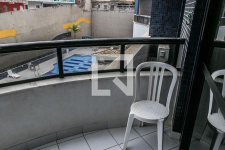 Varanda da Sala de apartamento para alugar com 1 quarto, 55m² em Costa Azul, Salvador