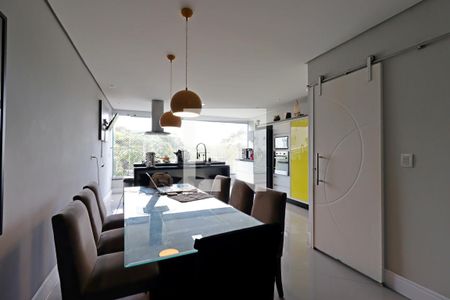 Sala de Jantar de apartamento à venda com 3 quartos, 240m² em Vila Assunção, Santo André