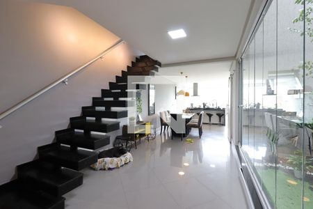 Sala de apartamento à venda com 3 quartos, 240m² em Vila Assunção, Santo André
