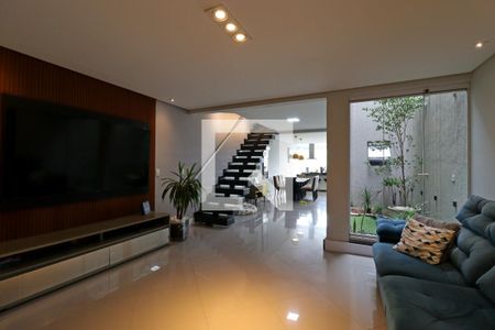 Sala de apartamento à venda com 3 quartos, 240m² em Vila Assunção, Santo André