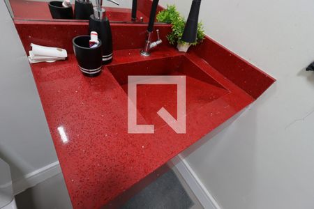 Lavabo de apartamento à venda com 3 quartos, 240m² em Vila Assunção, Santo André