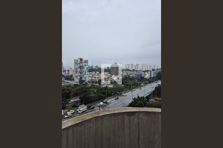 varanda da sala de apartamento para alugar com 1 quarto, 40m² em Jardim Chácara Inglesa, São Bernardo do Campo