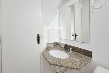 Banheiro da Suíte de apartamento para alugar com 1 quarto, 40m² em Jardim Chácara Inglesa, São Bernardo do Campo